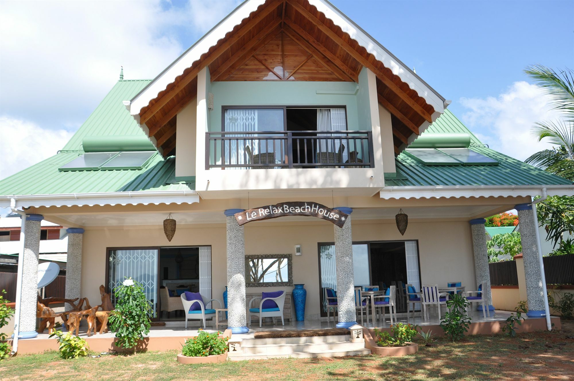 Le Relax Beach House La Digue Exterior foto