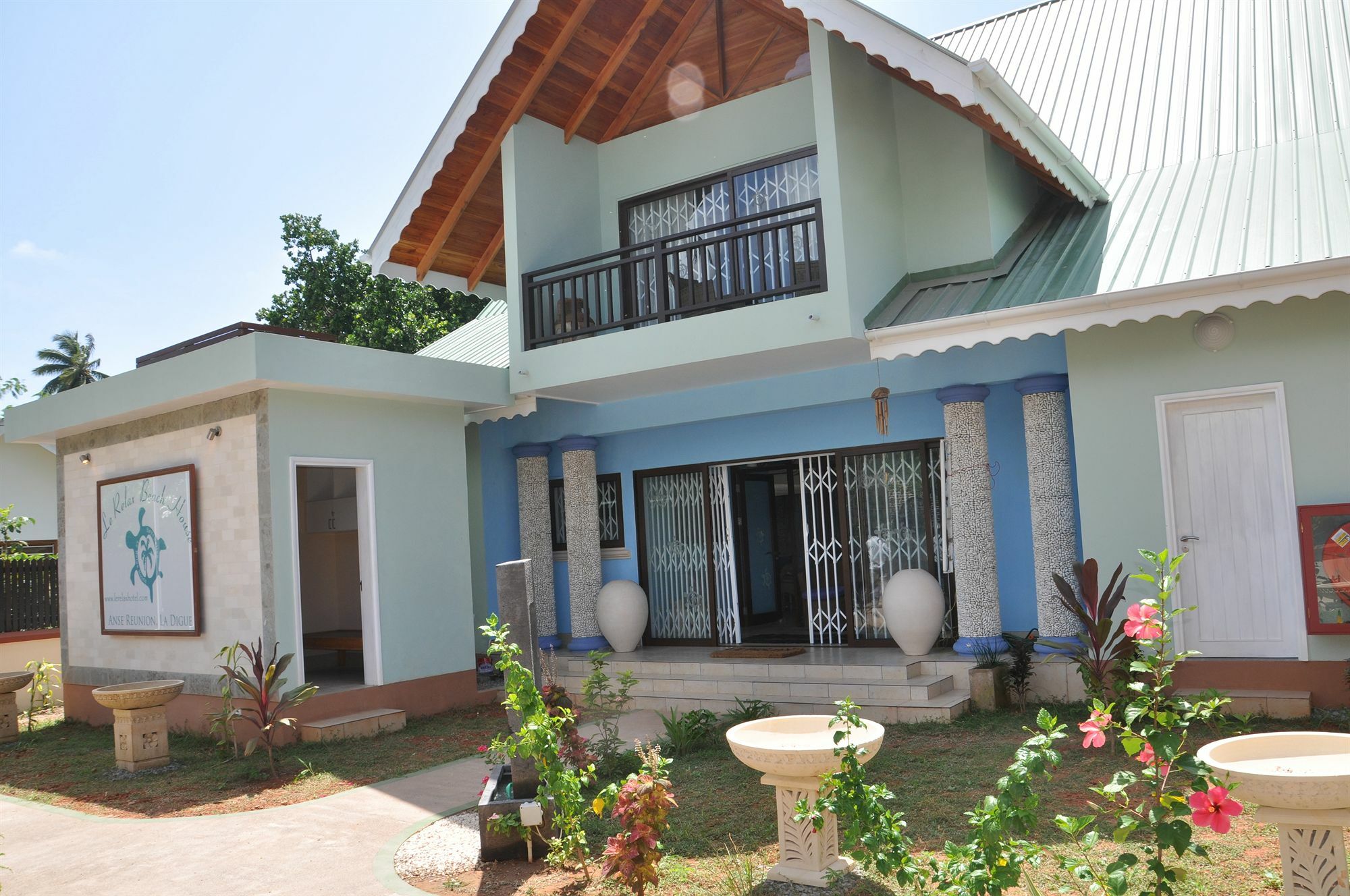 Le Relax Beach House La Digue Exterior foto